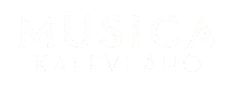 Musica Kalevi Aho sinfonisen musiikin festivaali logo
